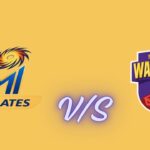 mi emirates vs sharjah warriors match scorecard