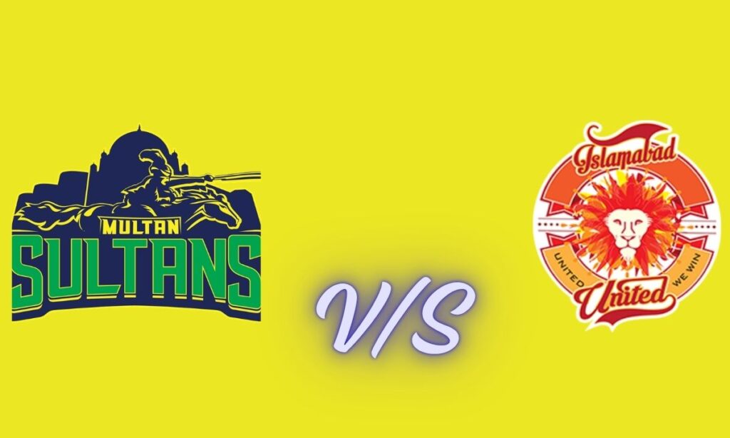 multan sultans vs islamabad united match scorecard