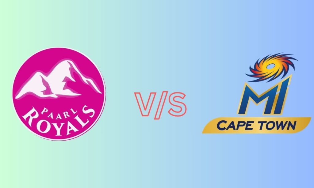 paarl royals vs mi cape town match scorecard