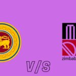 sri lanka national cricket team vs zimbabwe national cricket team match scorecard